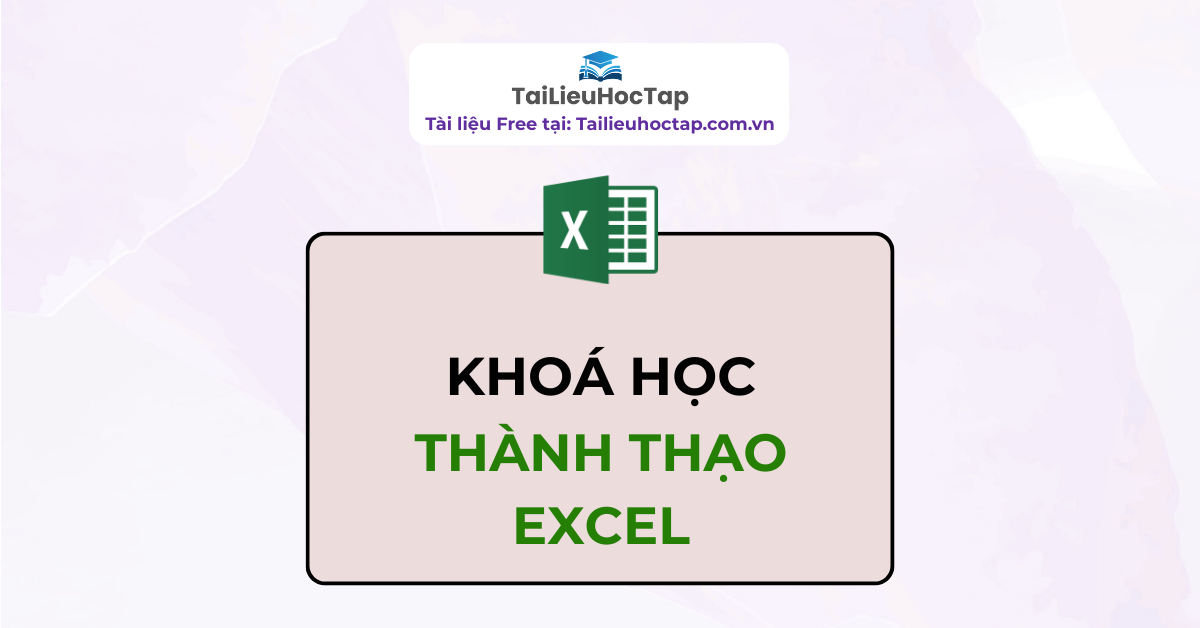 Khoá học MOS - EXCEL Miễn phí Mau bia theme 4