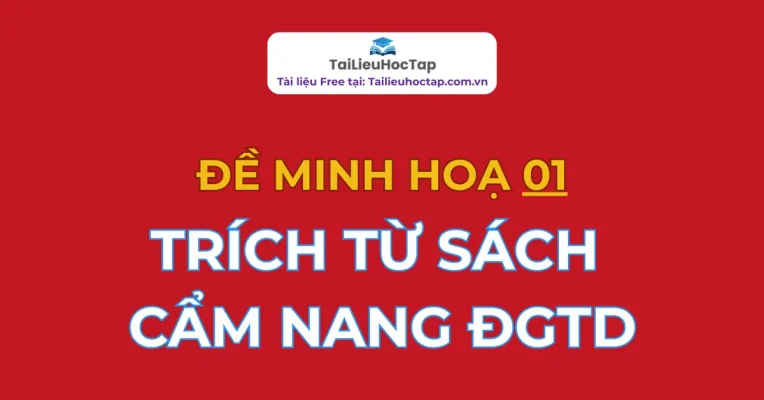 Đề minh hoạ