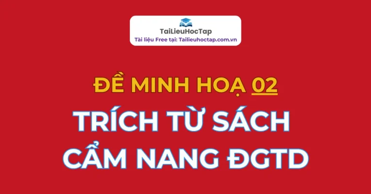 Đề minh hoạ