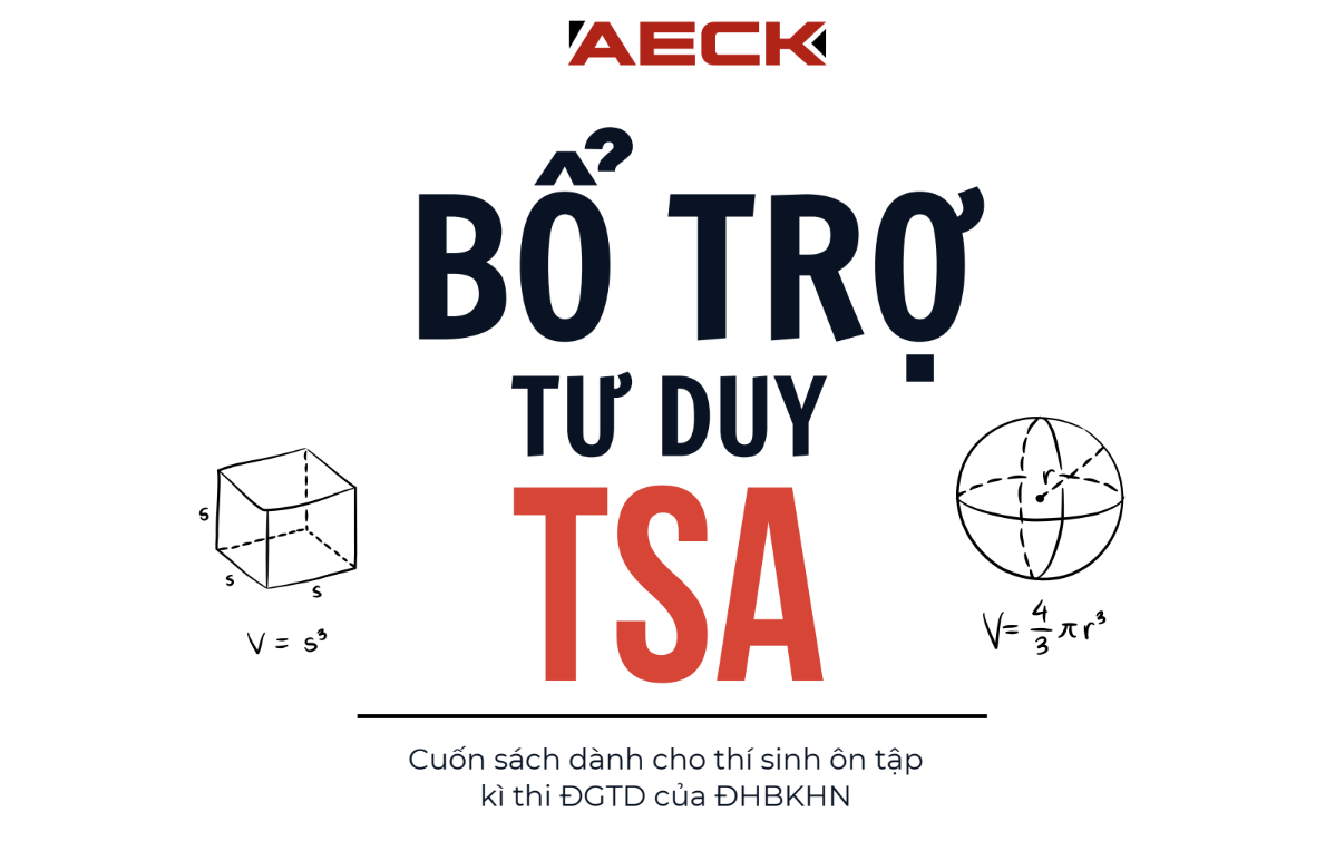 Bổ trợ tư duy TSA phần toán học – AECK TSA